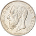 Münze, Belgien, Leopold II, 5 Francs, 5 Frank, 1876, Brussels, SS, Silber