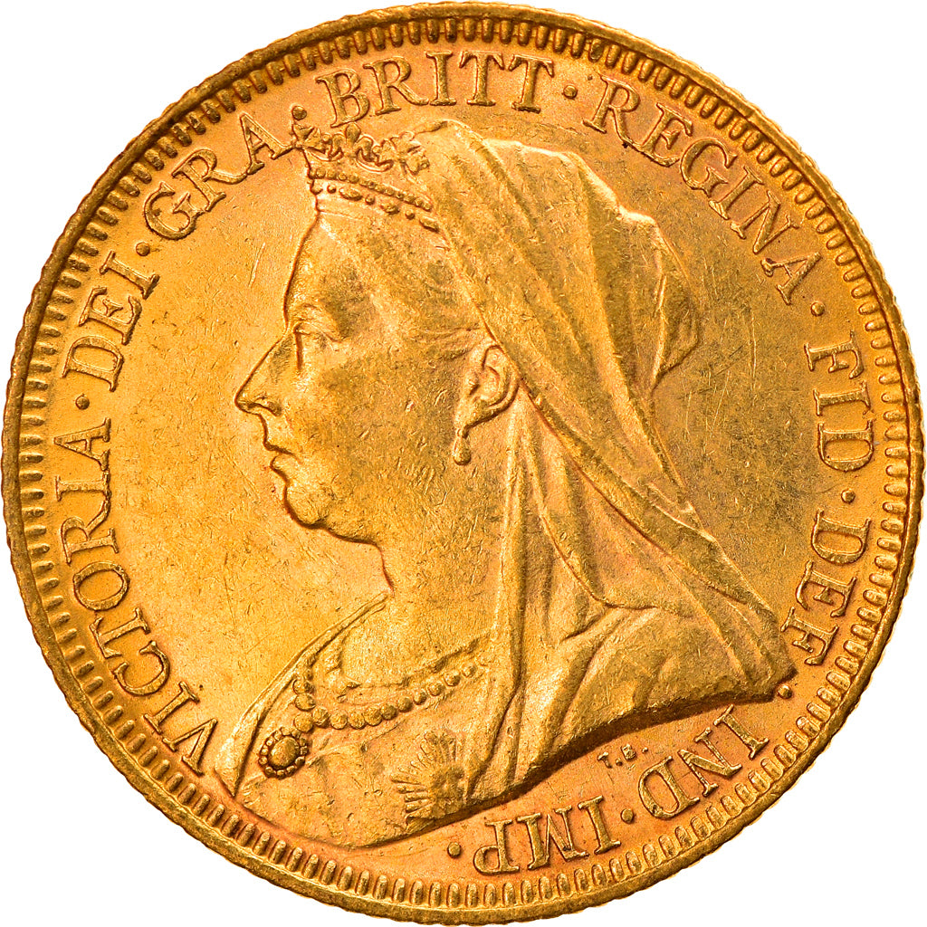 Coin, Australia, Victoria, Sovereign, 1894, Melbourne, AU(55-58), Gold, KM:13