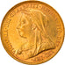 Coin, Australia, Victoria, Sovereign, 1894, Melbourne, AU(55-58), Gold, KM:13