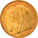 Moeda, Austrália, Victoria, Sovereign, 1895, Melbourne, AU(50-53), Dourado