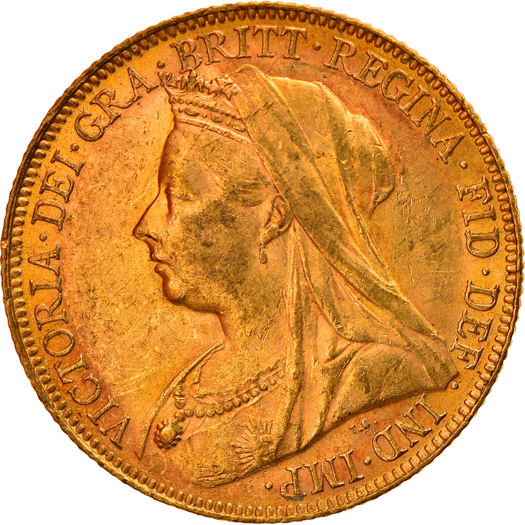 Coin, Australia, Victoria, Sovereign, 1899, Perth, AU(55-58), Gold, KM:13