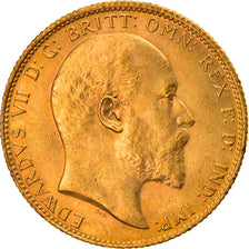Moneta, Australia, Edward VII, Sovereign, 1910, Sydney, SPL, Oro, KM:15