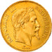 Münze, Frankreich, Napoleon III, 100 Francs, 1867, Paris, SS+, Gold, KM:802.1