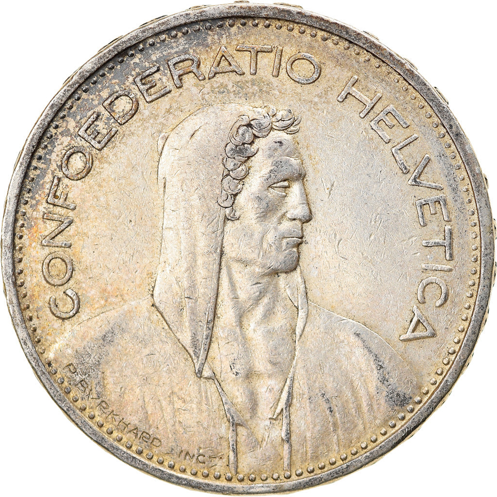 Münze, Schweiz, 5 Francs, 1932, Bern, SS, Silber, KM:40