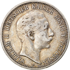 Munten, Duitse staten, PRUSSIA, Wilhelm II, 2 Mark, 1902, Berlin, ZF, Zilver