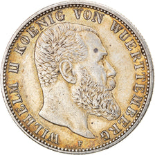 Coin, German States, WURTTEMBERG, Wilhelm II, 2 Mark, 1905, Freudenstadt