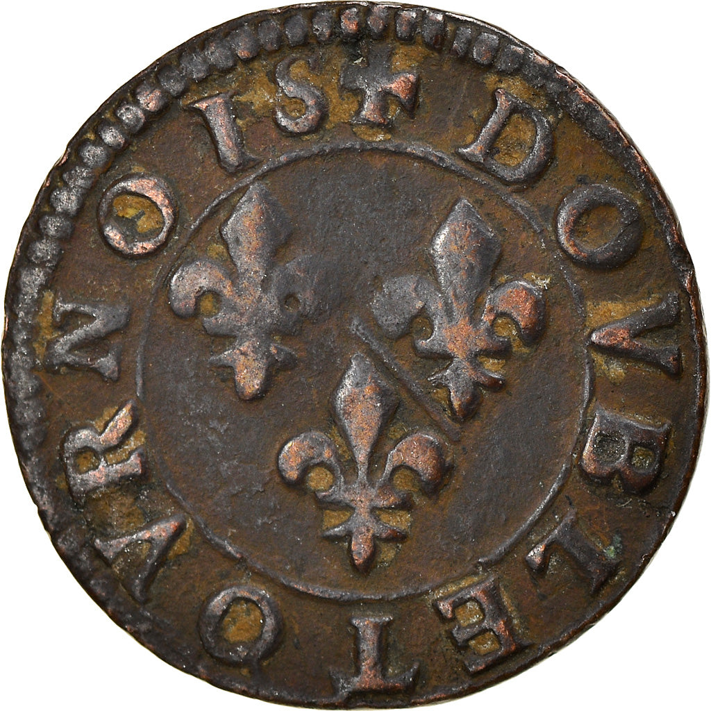 Coin, France, CHÂTEAU-REGNAULT, François de Bourbon-Conti, Double Tournois