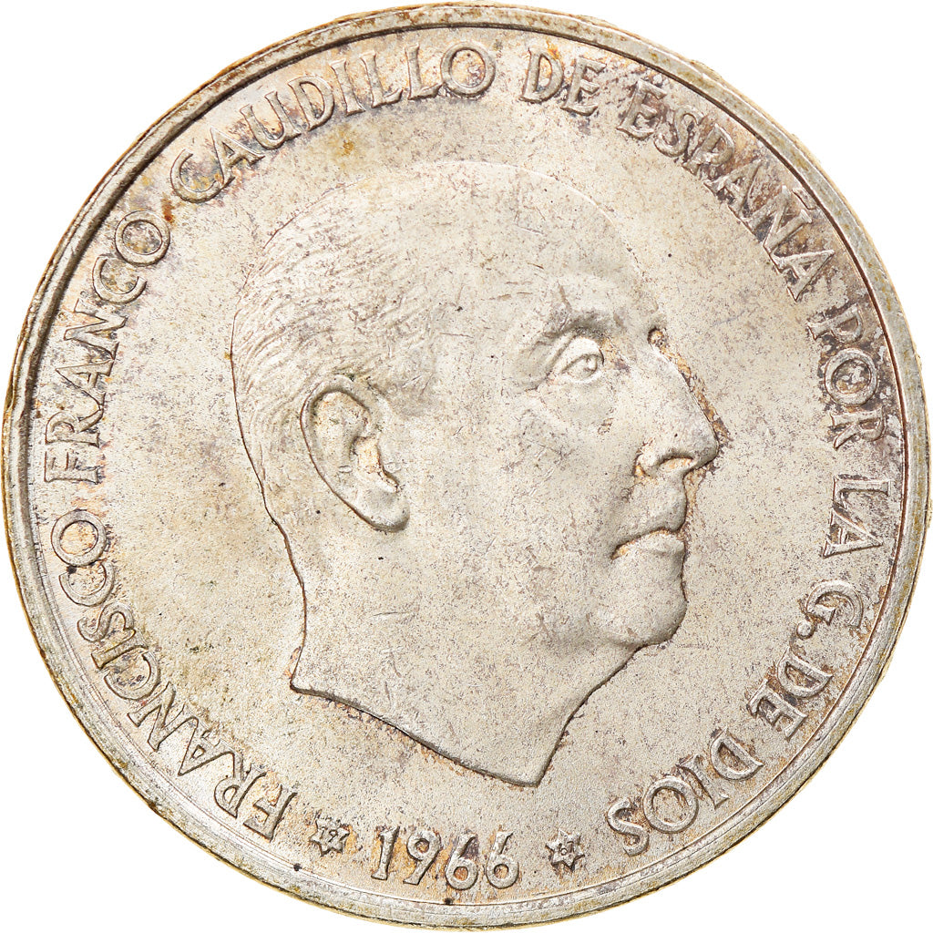 Moneda, España, Caudillo and regent, 100 Pesetas, 1967, Madrid, EBC+, Plata