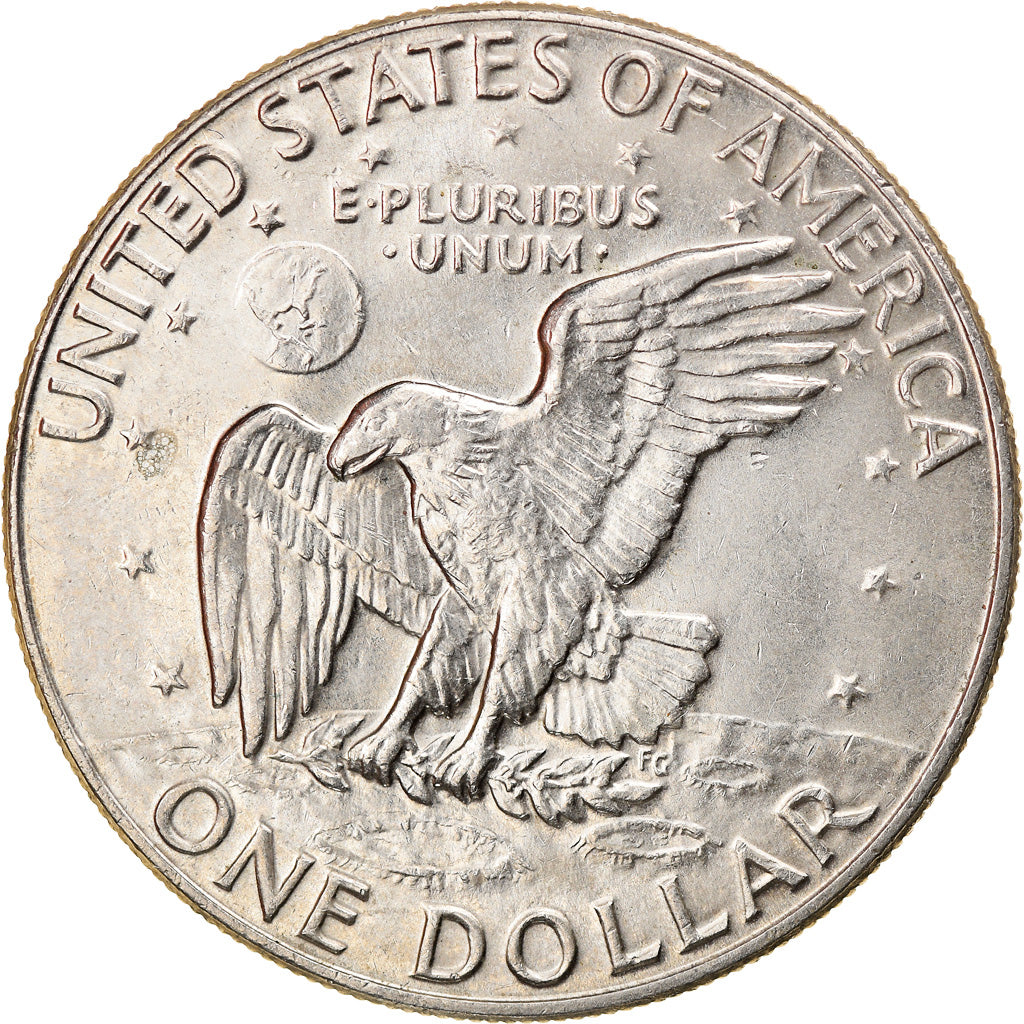 Coin, United States, Eisenhower Dollar, Dollar, 1977, Denver, AU(50-53)
