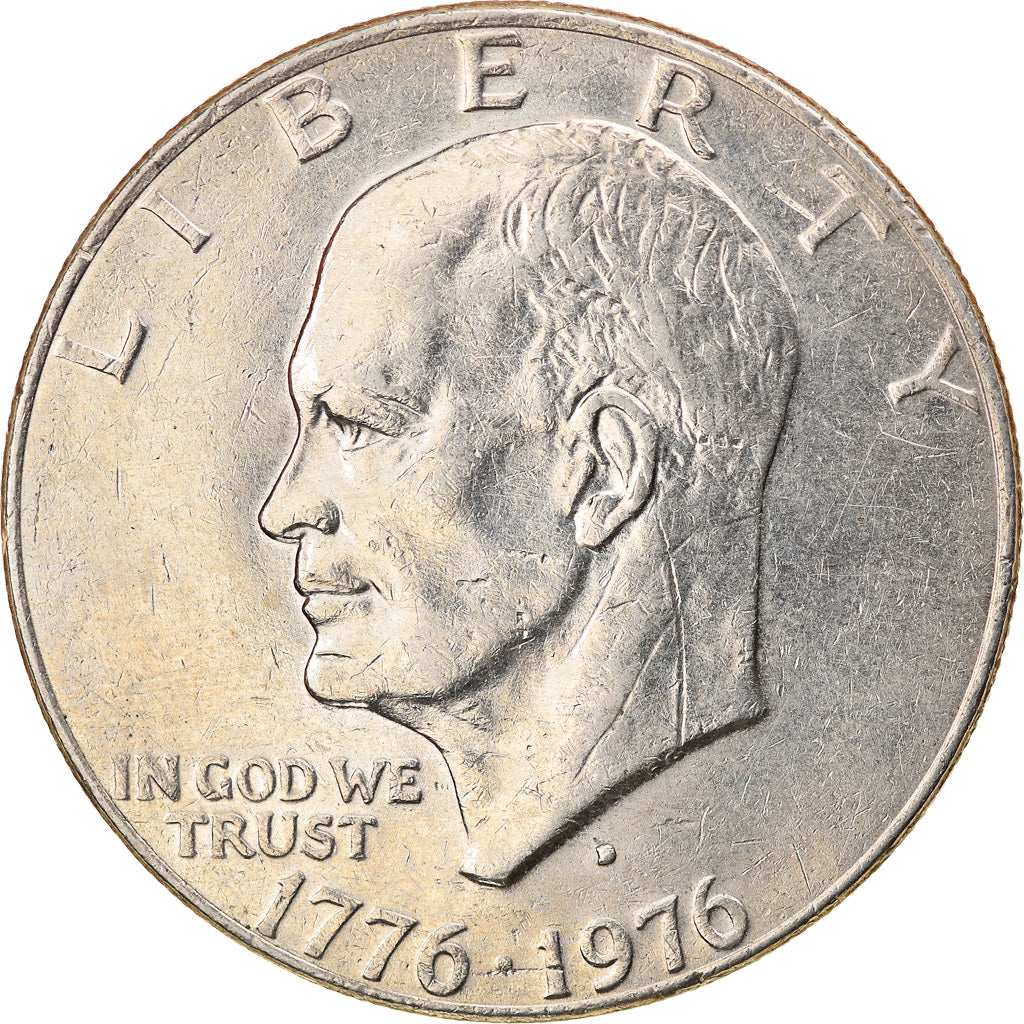 Coin, United States, Eisenhower Dollar, Dollar, 1976, Denver, EF(40-45)