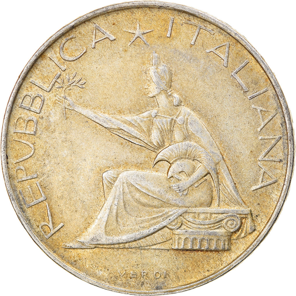 Coin, Italy, 500 Lire, 1861, Rome, AU(50-53), Silver, KM:99