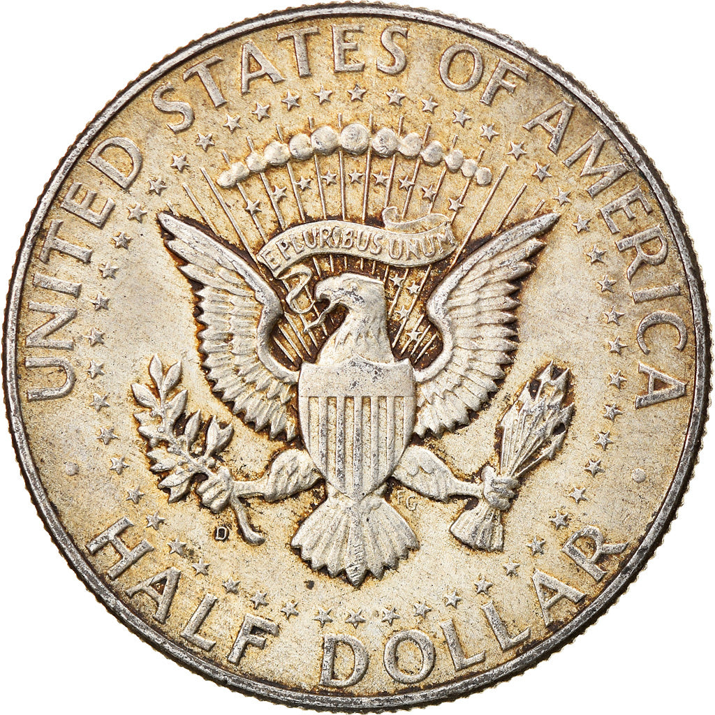 Coin, United States, Kennedy Half Dollar, Half Dollar, 1964, Denver, AU(55-58)