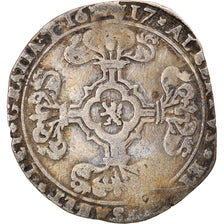 Münze, Spanische Niederlande, Albert & Isabella, 3 Patards, 1617, Bois-Le-Duc