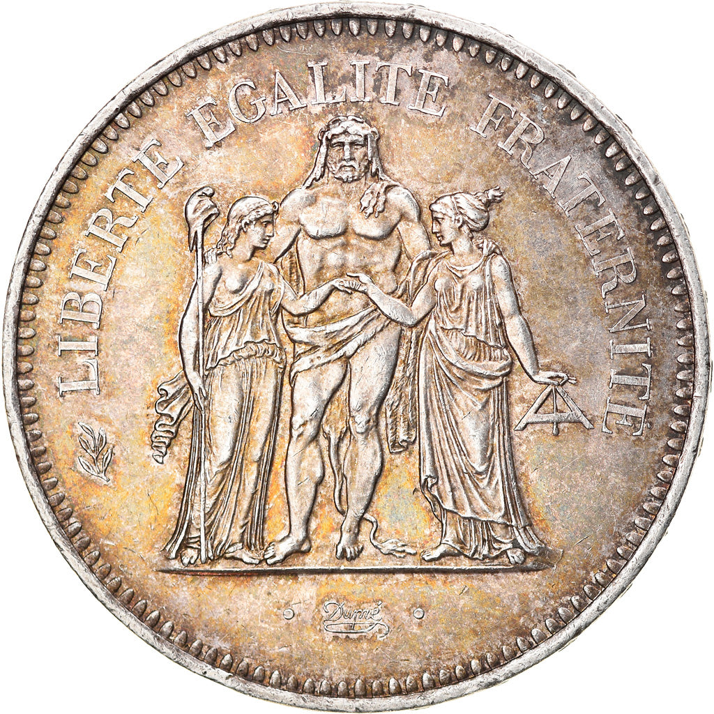 Monnaie, France, Hercule, 50 Francs, 1977, Paris, SUP, Argent, Gadoury:882
