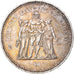 Moneta, Francia, Hercule, 50 Francs, 1977, Paris, SPL-, Argento, KM:941.1