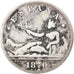 Moeda, Espanha, Provisional Government, 2 Pesetas, 1870 (73), Madrid, VF(20-25)
