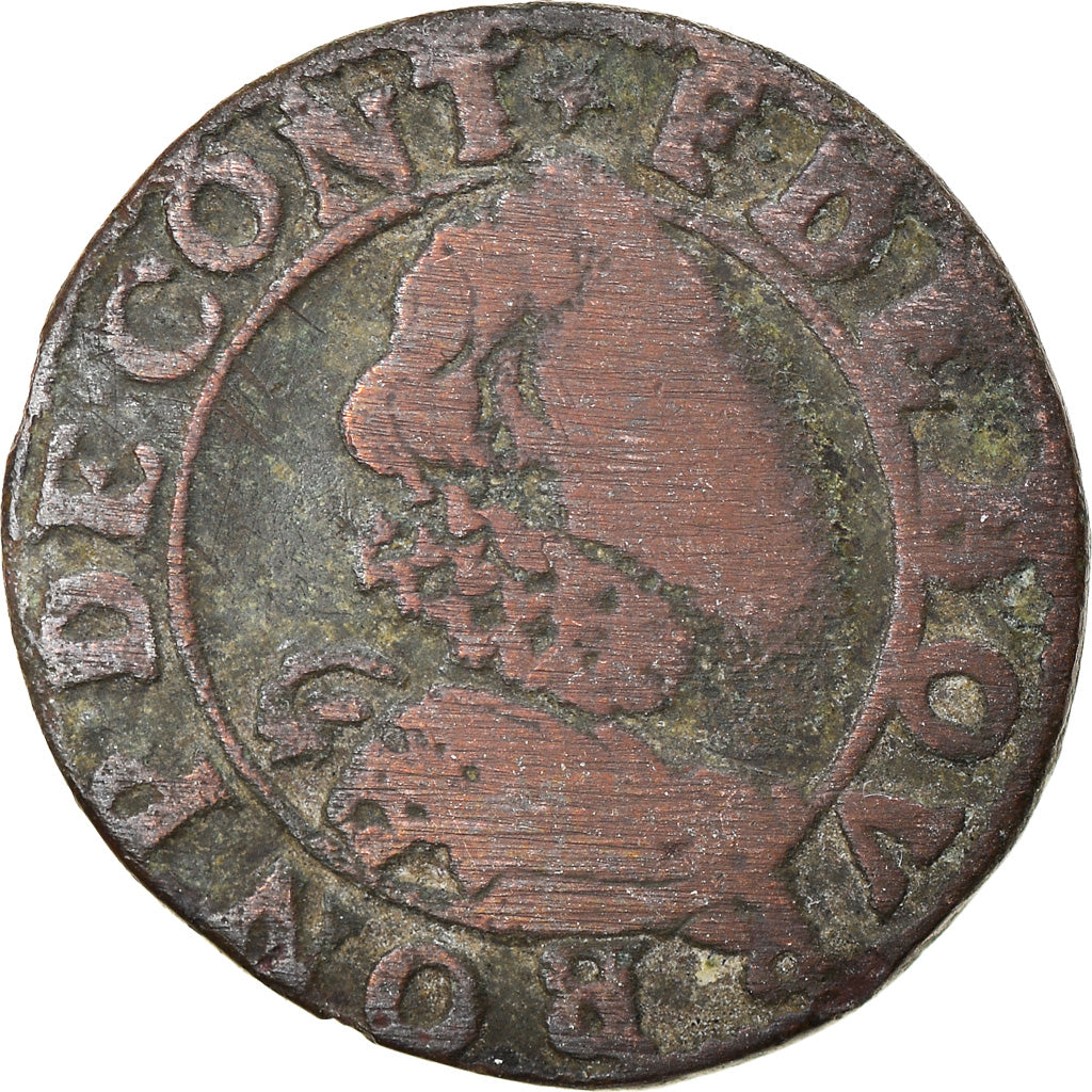 Moeda, França, CHÂTEAU-REGNAULT, François de Bourbon-Conti, Double Tournois