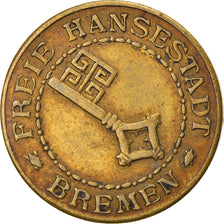 Coin, Germany, Freie Hansestadt, Bremen, 2 Pfennig, EF(40-45), Brass