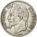 FRANCE, Napoléon III, 5 Francs, 1870, Strasbourg, KM #799.2, VF(30-35), Silver,
