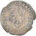 Moneda, Francia, Henri III, Douzain aux deux H, Uncertain date, Rouen, BC+