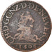 Monnaie, France, Ardennes, Charles de Gonzague, Double Tournois, 1609