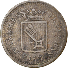Moneta, Landy niemieckie, BREMEN, Groten, 1840, VF(20-25), Srebro, KM:230