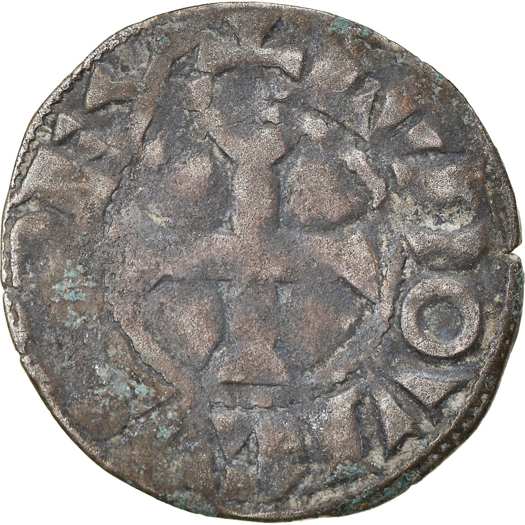 Munten, Frankrijk, Louis IX, Denier Tournois, FR, Billon, Duplessy:193