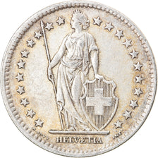 Coin, Switzerland, 2 Francs, 1944, Bern, EF(40-45), Silver, KM:21