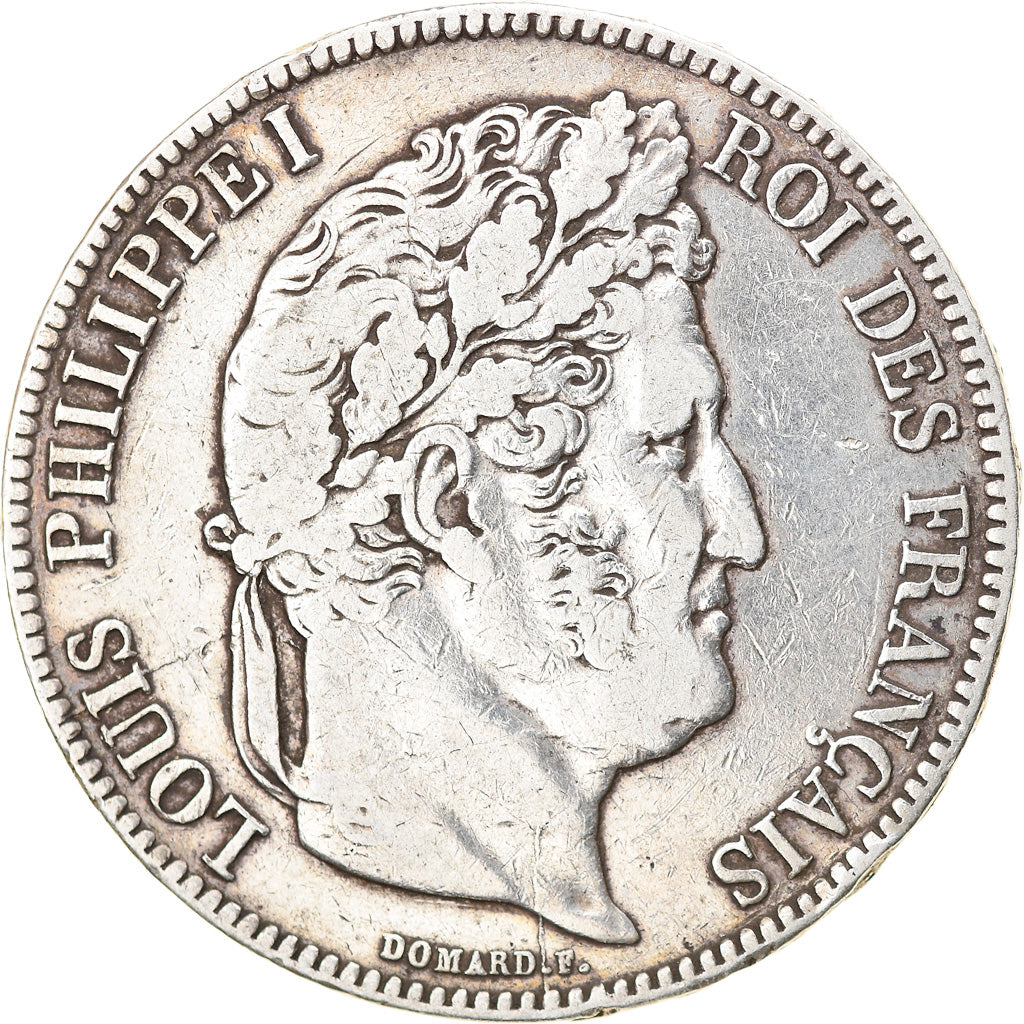 Monnaie, France, Louis-Philippe, 5 Francs, 1834, Nantes, TB+, Argent