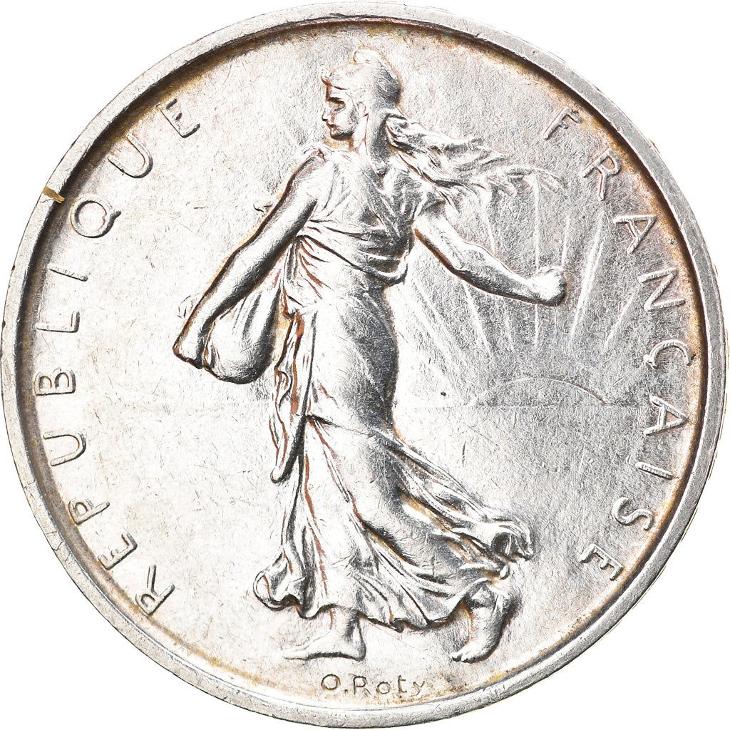 Moneta, Francia, Semeuse, 5 Francs, 1969, BB+, Argento, KM:926, Gadoury:770