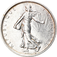 Moneta, Francia, Semeuse, 5 Francs, 1969, BB+, Argento, KM:926, Gadoury:770