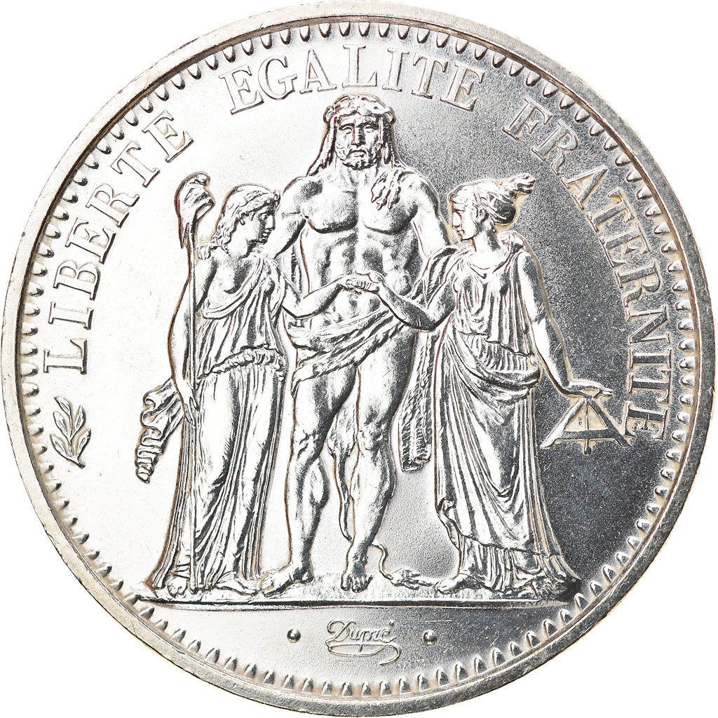 Coin, France, Hercule, 10 Francs, 1973, Paris, MS(64), Silver, KM:932