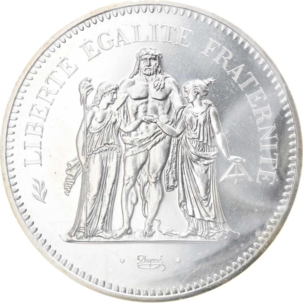 Coin, France, Hercule, 50 Francs, 1974, Paris, FDC, MS(65-70), Silver, KM:941.1