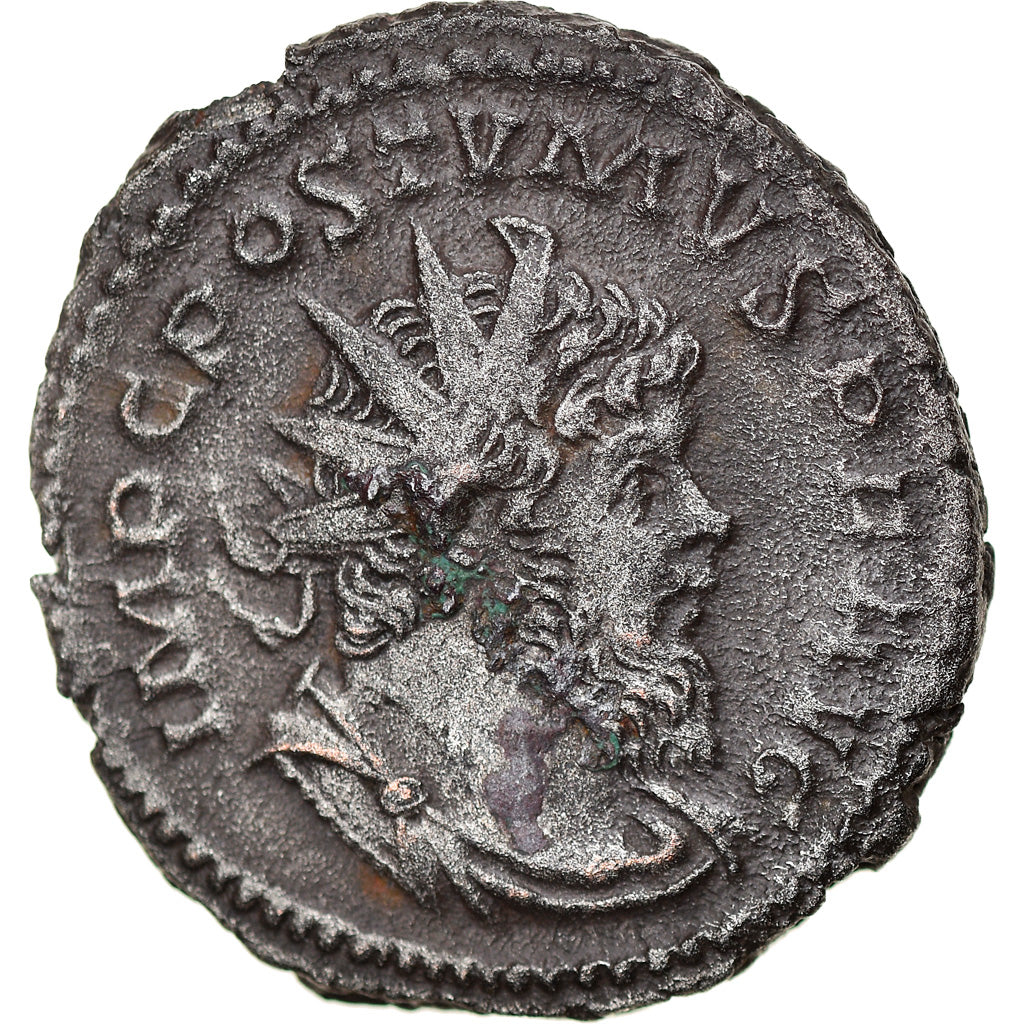 Moneta, Postumus, Antoninianus, 266, Cologne, Rare, BB+, Biglione, RIC:300