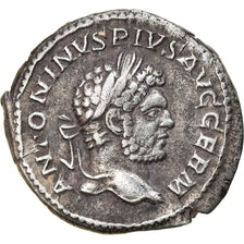 Monnaie, Caracalla, Denier, 214, Rome, TTB, Argent, RIC:302