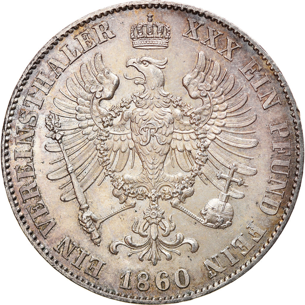 Coin, German States, PRUSSIA, Friedrich Wilhelm IV, Thaler, 1860, Berlin