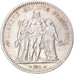 Munten, Frankrijk, Hercule, 5 Francs, 1849, Paris, FR+, Zilver, KM:756.1