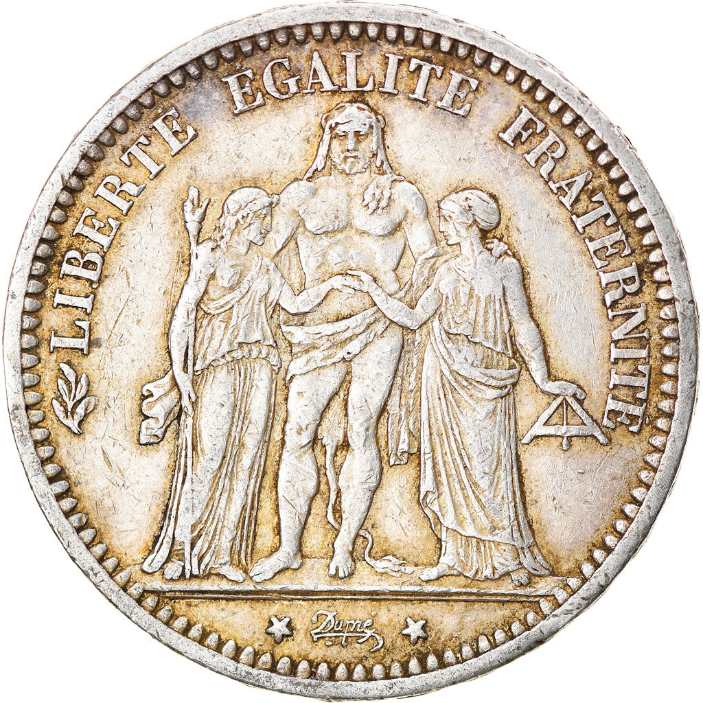Monnaie, France, Hercule, 5 Francs, 1870, Paris, TTB, Argent, Gadoury:745