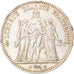 Moneta, Francia, Hercule, 5 Francs, 1876, Paris, BB+, Argento, KM:820.1