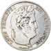 Moneta, Francia, Louis-Philippe, 5 Francs, 1838, Marseille, MB+, Argento