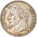 Moneda, Francia, Napoleon III, 5 Francs, 1867, Paris, MBC, Plata, KM:799.1