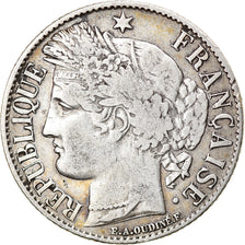 Coin, France, Cérès, Franc, 1895, Paris, VF(30-35), Silver, KM:822.1