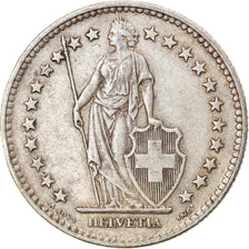 Coin, Switzerland, 2 Francs, 1936, Bern, EF(40-45), Silver, KM:21