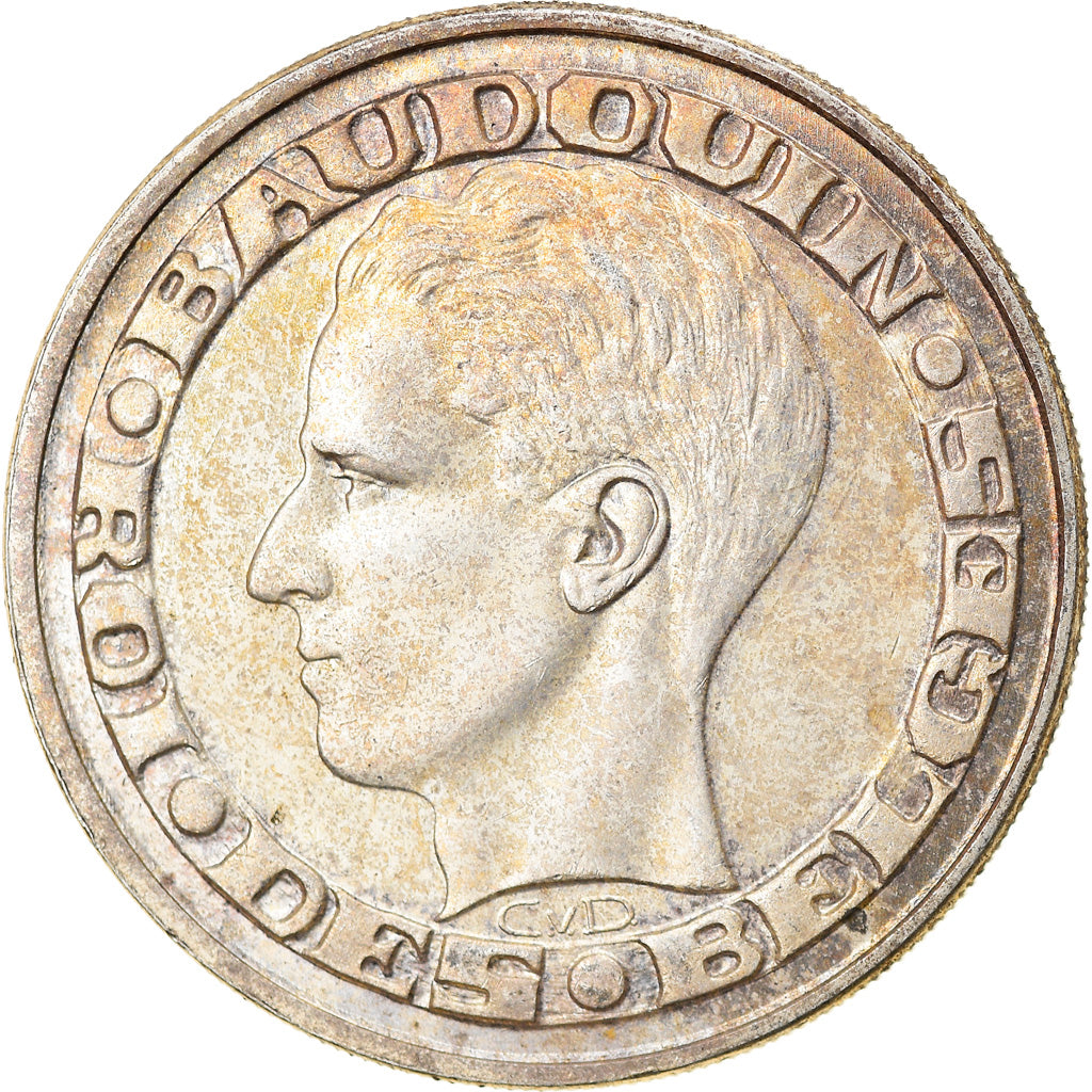 Coin, Belgium, 50 Francs, 50 Frank, 1958, AU(55-58), Silver, KM:150.1