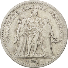 Coin, France, Hercule, 5 Francs, 1848, Paris, VF(20-25), Silver, KM:756.1