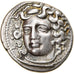 Moneda, Thessaly, Larissa, Drachm, 356-342 BC, MBC, Plata, HGC:4-454