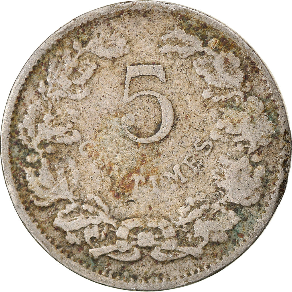 Coin, Luxembourg, William IV, 5 Centimes, 1908, VF(20-25), Copper-nickel, KM:26
