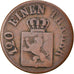 Coin, German States, HESSE-CASSEL, Friedrich Wilhelm, 3 Heller, 1850, VF(20-25)