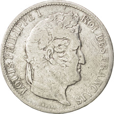 Coin, France, Louis-Philippe, 5 Francs, 1831, Bordeaux, VF(20-25), Silver
