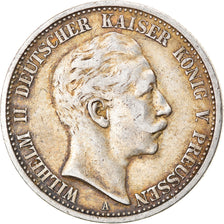 Moneta, Stati tedeschi, PRUSSIA, Wilhelm II, 2 Mark, 1902, Berlin, BB, Argento